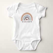 Boho Baby Regenboog Bodysuit