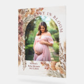 Boho baby shower acryl teken bord (Hoek)