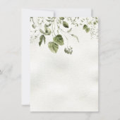 Boho Baby shower Kaart (Achterkant)