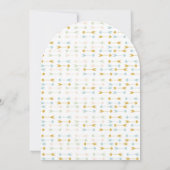 Boho Baby shower Oh Baby Invitation Kaart (Achterkant)