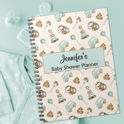 Boho Baby shower Planner-Keepsake  speelgoed Notitieboek