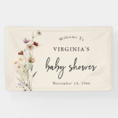 Boho Baby shower Spandoek (Horizontaal)