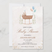 Boho Baby shower Uitnodiging (Voorkant)