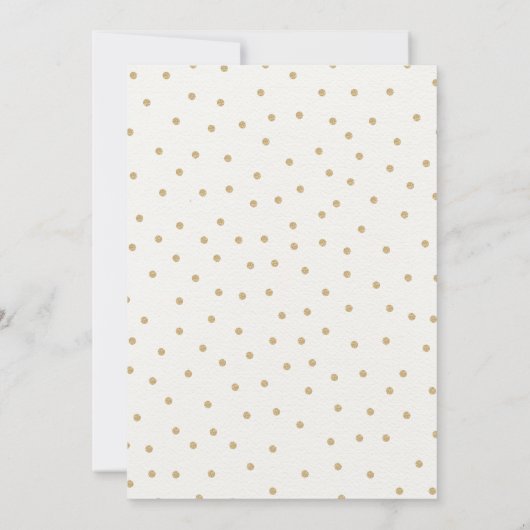 Boho Baby shower Uitnodiging Roze Gouden Olifant (Achterkant)