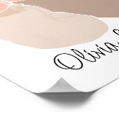 Boho Baby Twins Girl&Boy Name Nursery Poster (Hoek)