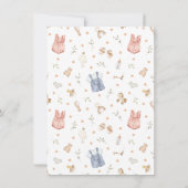 Boho Babykleding Geslacht onthullen Kaart (Achterkant)