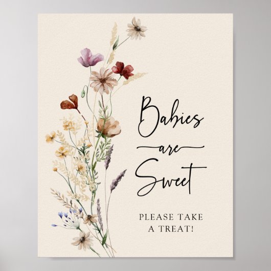 Boho baby's zijn zoet Poster (Voorkant)