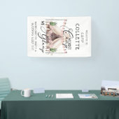 Boho Bachelorette Glamping-feest onder de sterren  Spandoek (Beurs)