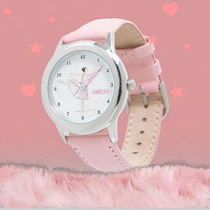 Boho Ballerina Ballet Tutu Meisje Praktijk Roze Na Horloge