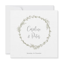 Boho Bamboe Botanisch blad Zacht Elegant groen