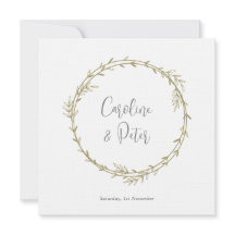 Boho Bamboe Botanisch blad Zacht Elegant groen