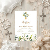 Boho Baptism Kaart