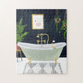 Boho Bath I Legpuzzel (Verticaal)