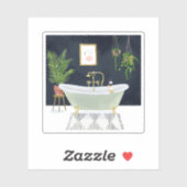 Boho Bath I Sticker (Vel)