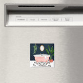 Boho Bath II Magneet (Insitu (Vaatwasser))