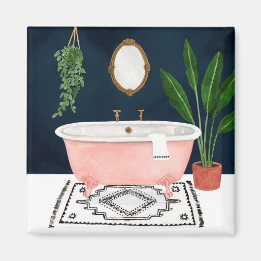 Boho Bath II Magneet (Voorkant)