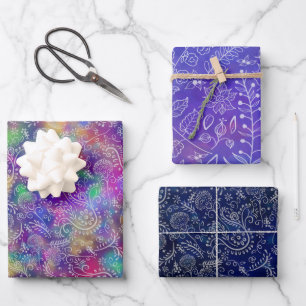 Boho Batik Botanicals Mooi Inpakpapier Vel