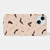 Boho Bats et étoiles Motif d'Halloween (Verso Horizontal)