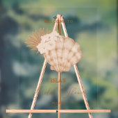 Boho Beach Seashell Fête des mariées Bienvenue (Neutre)