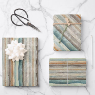 Boho Beach Vibes Pattered Inpakpapier Vel