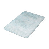Boho Beach Wood Coastal Blue Modern Badmat (Gekanteld)