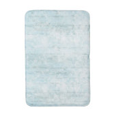 Boho Beach Wood Coastal Blue Modern Badmat (Voorkant Verticaal)