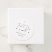 Boho bedankings gunst tag bedankjes labels (In situ)