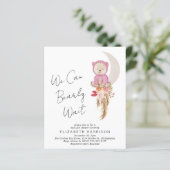 Boho Beer Barly Wait Baby Girl Shower (Staand voorkant)