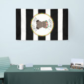 Boho Beer Stripes Baby shower Banner (Beurs)