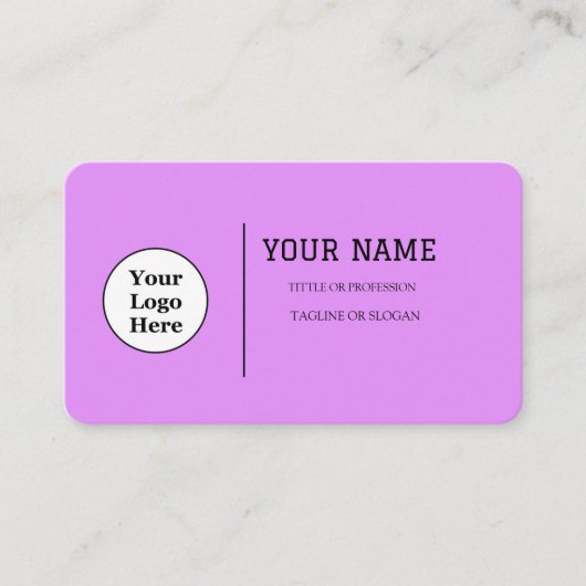 Boho Beige Calligrafie Script QR-code Visitekaartje (Voorkant)