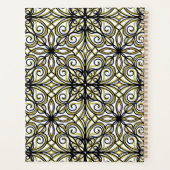 Boho Beige Green Planner (Achterkant)