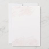 Boho-beige met bruid Spaans Huwelijk Kaart (Achterkant)