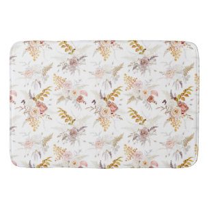 Boho Beige, Pampas Gras Terracotta Aquarel We Badmat