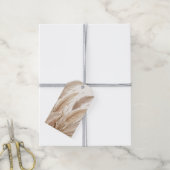 Boho Beige Pampasgras Bruiloft Cadeaulabel (Met Touw)