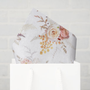 Boho Beige, Pampasgras Terracotta Aquarel We Tissuepapier