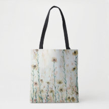 Boho Beige Wildflowers