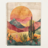 Boho Berg Abstract Planner (Voorkant)