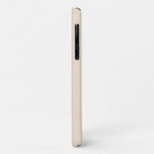 Boho bergontwerp met monogram iPhone hoes (Achterkant/links)