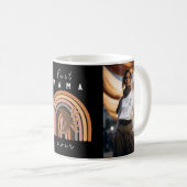 Boho Best Mom Ever Modern Photo Fête des mères Mug (Devant droit)