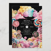 Boho betoverde Candyland verjaardag Kaart (Voorkant / Achterkant)