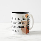 BOHO Bible Verse Café Mug (Devant droit)