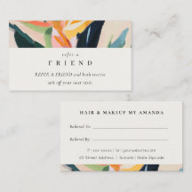 Boho Bird of Paradise Geschilderde Flora Verwijs e