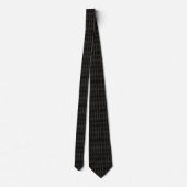 Boho Black Elegant Classy Cravate (Dos)