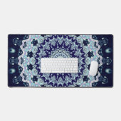 Boho bleu Mandala (Clavier et souris)