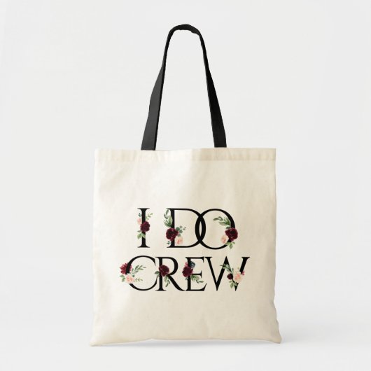 Boho Bling | Bachelorette Bruidsfeestje I Do Crew Tote Bag (Voorkant)