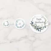 Boho Bliss Bruiloft Confetti (Achterkanten)