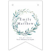 Boho Bliss Bruiloft Vlaggetjes (Tweede vlag)