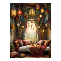 Boho Bliss - esthetische Boheemse slaapkamer