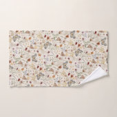 Boho Bloem Bad Handdoek (Handdoek)
