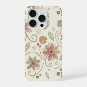 Boho Bloem iPhone 15 Pro Hoesje